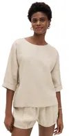Suzie Kondi Sabria Top Natural In Natural