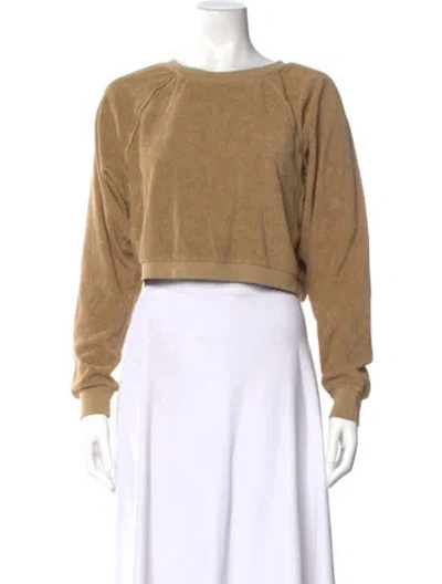 Pre-owned Suzie Kondi Scoop Neck Sweater In Neutral