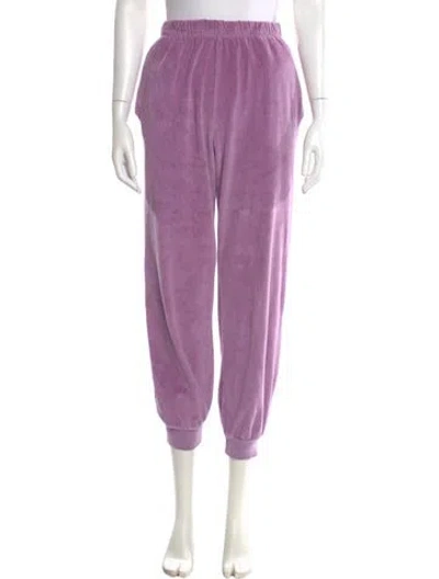 Pre-owned Suzie Kondi Skinny Leg Pants In Purple