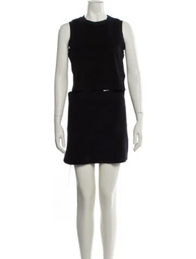 Pre-owned Suzie Kondi Skirt Set In Black
