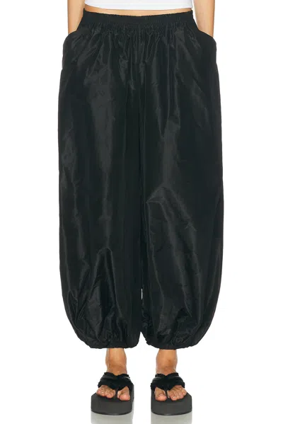 Suzie Kondi Sofia Silk-taffeta Wide-leg Pants In Multi