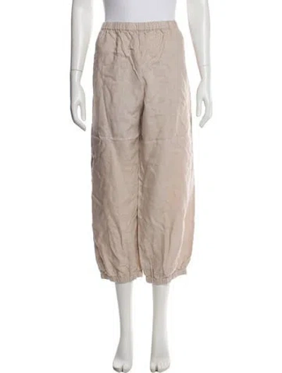 Pre-owned Suzie Kondi Straight Leg Pants In Purple