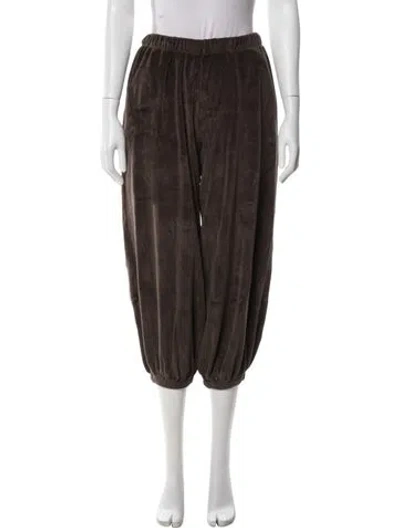 Pre-owned Suzie Kondi Sweatpants In Brown