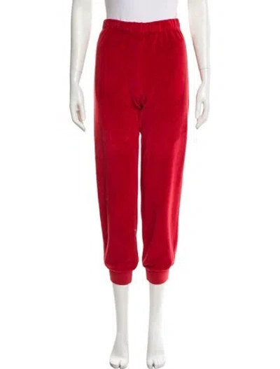 Pre-owned Suzie Kondi Sweatpants In Red