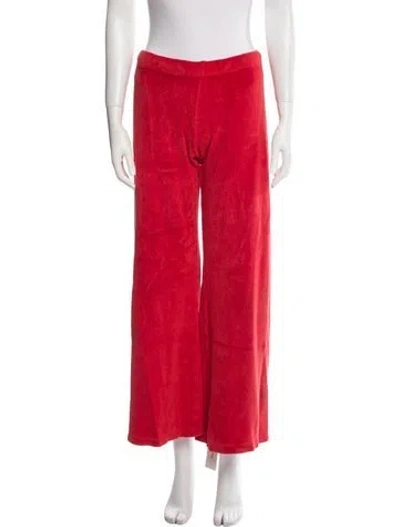 Pre-owned Suzie Kondi Sweatpants In Red