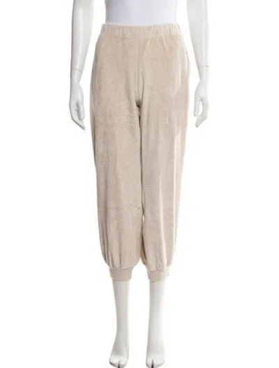 Pre-owned Suzie Kondi Sweatpants W/ Tags In Neutral