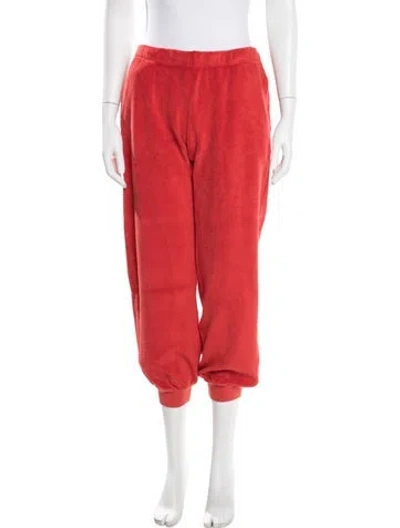 Pre-owned Suzie Kondi Sweatpants W/ Tags In Red