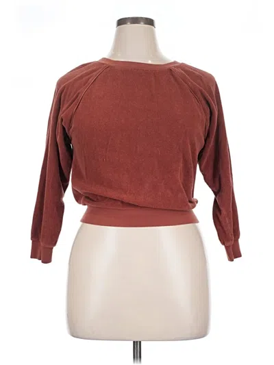 Pre-owned Suzie Kondi Sweatshirt In Brown