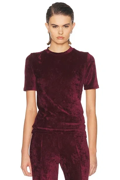 Suzie Kondi Tali Top In Burgundy