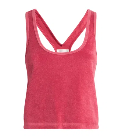 Suzie Kondi Terry Tia Tank Top In Pink