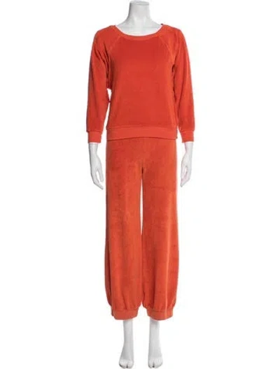 Pre-owned Suzie Kondi Tracksuit In Orange