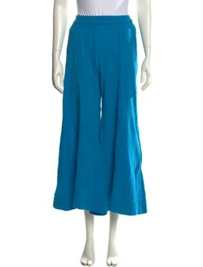 Pre-owned Suzie Kondi Wide Leg Pants In Blue