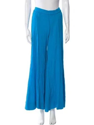 Pre-owned Suzie Kondi Wide Leg Pants In Blue
