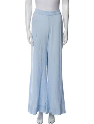 Pre-owned Suzie Kondi Wide Leg Pants In Blue