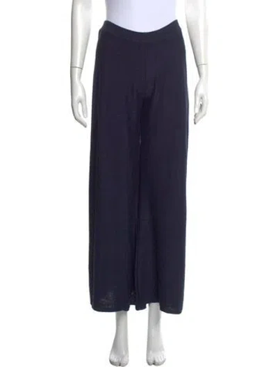 Pre-owned Suzie Kondi Wide Leg Pants In Blue