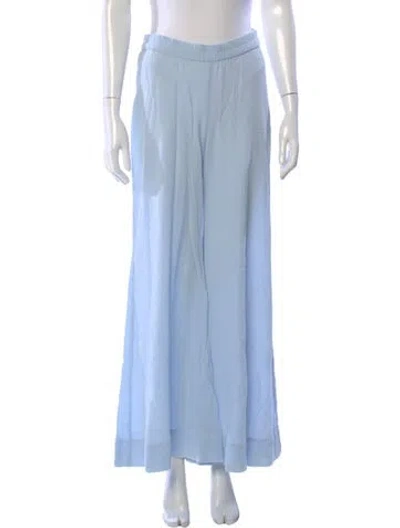 Pre-owned Suzie Kondi Wide Leg Pants In Blue