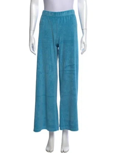 Pre-owned Suzie Kondi Wide Leg Pants In Blue