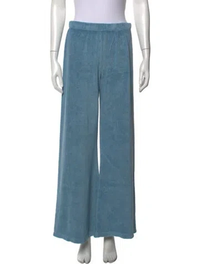Pre-owned Suzie Kondi Wide Leg Pants In Blue