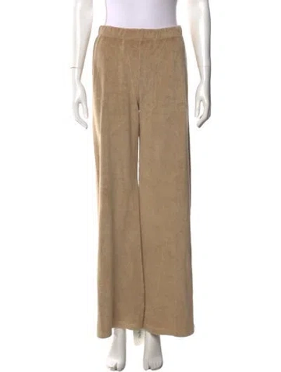 Pre-owned Suzie Kondi Wide Leg Pants In Brown