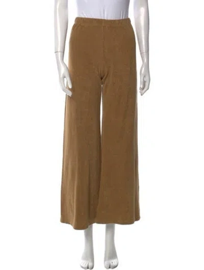 Pre-owned Suzie Kondi Wide Leg Pants In Brown