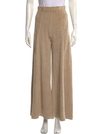 Pre-owned Suzie Kondi Wide Leg Pants In Neutral