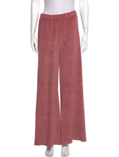Pre-owned Suzie Kondi Wide Leg Pants In Pink
