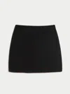 Suzie Kondi Women's Makros Mini Skirt In Terry In Black In Black