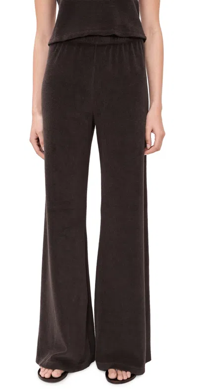 Suzie Kondi Zephyra Flare Pants Truffle In Brown