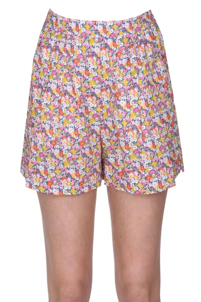 Suzie Winkle Liberty Fabric Shorts In Multicoloured