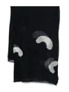 Suzusan Cashmere Scarf In Black