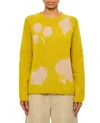 Suzusan Cashmere Seamless Pullover Long In Yellow