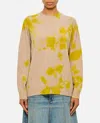 Suzusan Cashmere Seamless Wide Pullover In Yellow