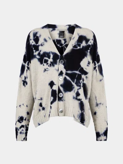 Suzusan Madara Shibori Cashmere Seamless Short Cardigan Size: S