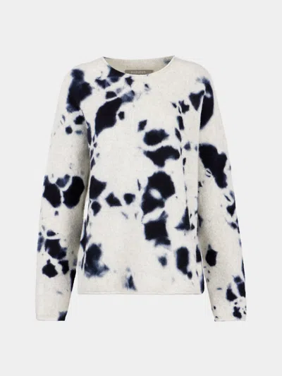 Suzusan Madara Shibori Cashmere Seamless Sweater Size: Xl