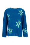 Suzusan Seamless Cashmere Pullover In Blue