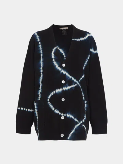 Suzusan Shibori Cashmere Seamless Wide Cardigan Size: S