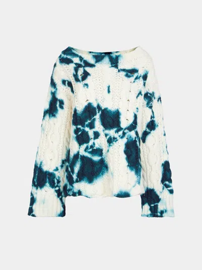 Suzusan Shibori Chunky Cashmere Sweater Size: S