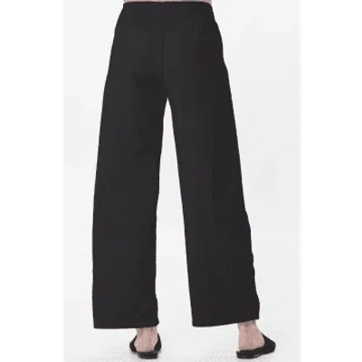 Suzy D London Suzy D Ultimate Palazzo Joggers In Black