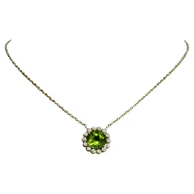 Pre-owned Suzy Landa Periot Necklace In Multi