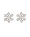 Suzy Levian 14k 0.13 Ct. Tw. Diamond Snowflake Earrings