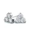 Suzy Levian 14k 0.20 Ct. Tw. Diamond Cluster Earri