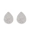 Suzy Levian 14k 0.20 Ct. Tw. Diamond Pear Studs