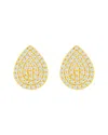 Suzy Levian 14k 0.20 Ct. Tw. Diamond Pear Studs