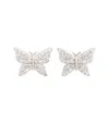 Suzy Levian 14k 0.35 Ct. Tw. Diamond Butterfly Studs
