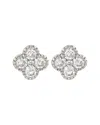 Suzy Levian 14k 0.40 Ct. Tw. Diamond Clover Studs
