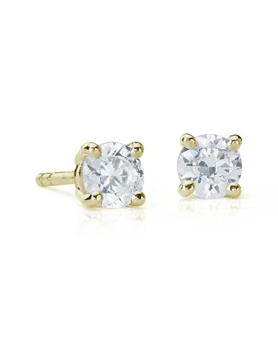 Suzy Levian 14k 0.50 Ct. Tw. Diamond Studs In White