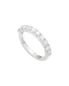 Suzy Levian 14k 1.00 Ct. Tw. Diamond Half-eternity Ring