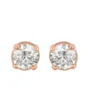 Suzy Levian 14k Rose Gold 0.33 Ct. Tw. Studs