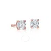 Suzy Levian 14k 0.50 Ct. Tw. Diamond Studs In White