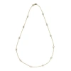Suzy Levian 14k Rose Gold 1 4/5ct Tdw Bezel Diamond Station Necklace In Yellow